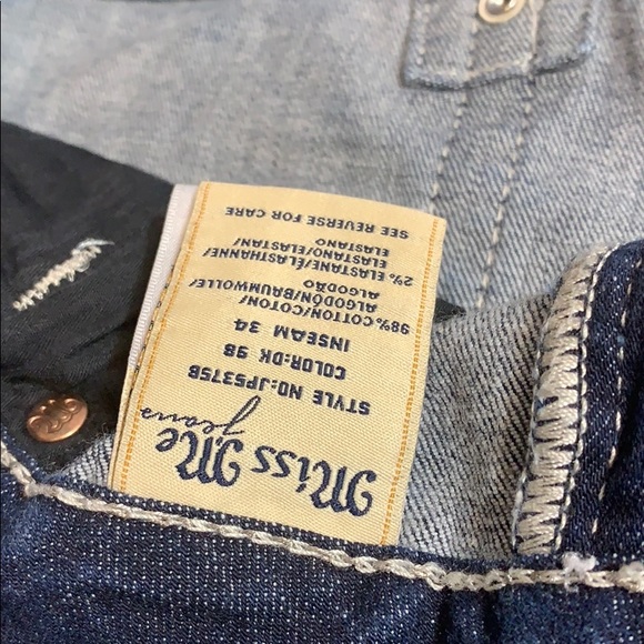 Miss me jeans 29 skinny ladies boot cut euc - Picture 4 of 7